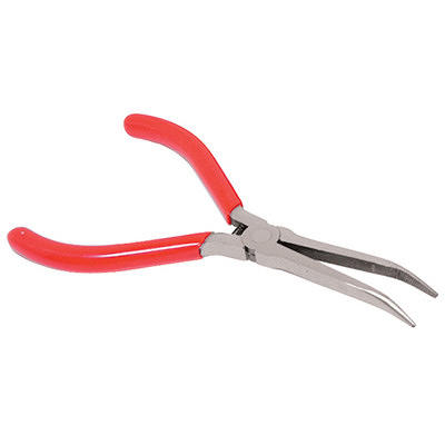 Knipex 8 in. Angled Long Nose Pliers