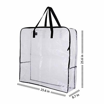 Veno Thick Over-Sized Organizer Storage Bag with Strong Handles and Zippers for