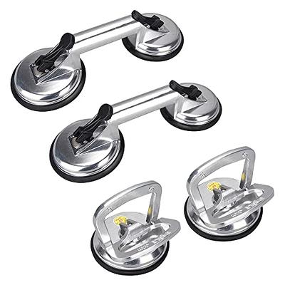  SOLUDE 2 Pack Glass Suction Cup,Aluminium Heavy Duty