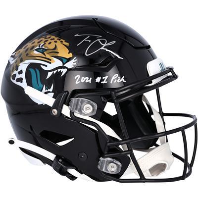 Trevor Lawrence Autographed Jaguars Salute Mini Helmet - PSA