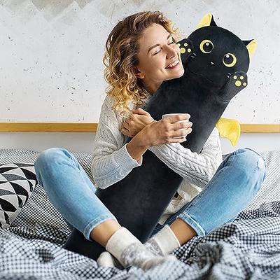 Mewaii Kawaii Black Cat Plushie Stuffed Animal Plush Pillow Squish Toy –  Starpony