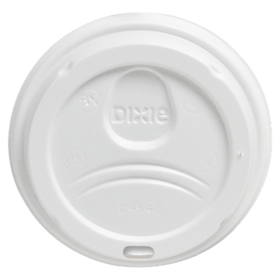 DIXIE PerfecTouch Multicolor 10 oz. Disposable Paper Cups and Lids