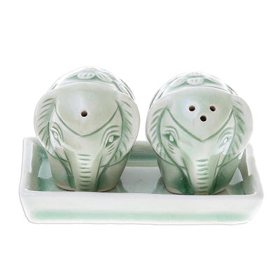 Wedding Cats Magnetic Ceramic Salt and Pepper Shaker Set - Yahoo Shopping