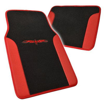 BDK Design Car Floor Mats 4 Pieces - Carpet with Unique Design, Universal  Fit -Front & Rear Full Set - Yahoo Shopping