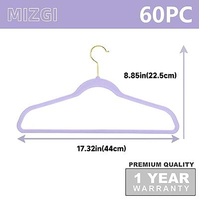  COZYMOOD Velvet Baby Hangers for Closet 50 Pack, Non