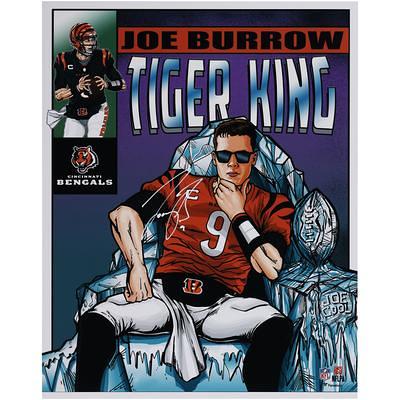 Official Cincinnati bengals joe burrow autographed graphic shirt