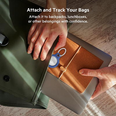 Reflective Secure Holder with Key Ring for Apple AirTag