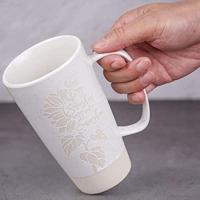 Portable Travel Ceramic Tea Pitcher with Lid Mug Infuser Loose Leaf Flower  Tea