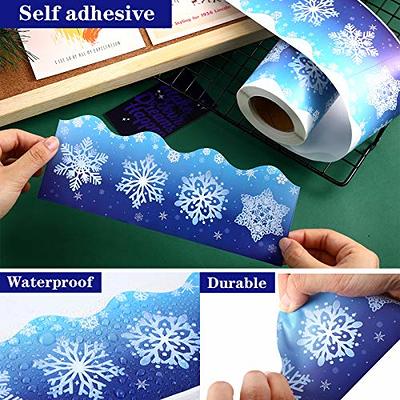 Adhesive Snowflakes Bulletin Borders Christmas Bulletin Board Borders Trim  Christmas Bulletin Board Decorations Winter Bulletin Board Decorations for  Party Classroom Office Chalkboard, 49 Feet - Yahoo Shopping