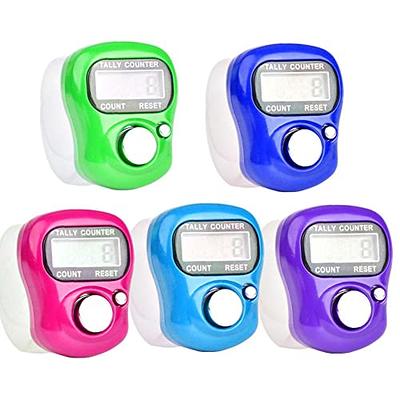 SHOUD Finger Tally Counter,LED Digital Row Counter,Digital