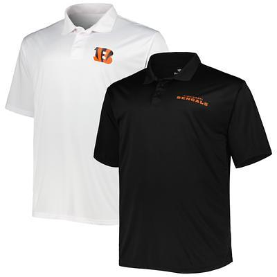 Cincinnati Bengals Long Sleeve Polos, Bengals Long Sleeved Polo Shirt