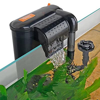 Hygger Electric Aquarium Gravel Cleaner, 5 in 1 Automatic Fish