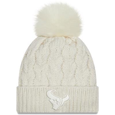 Women's New Era Cream Dallas Cowboys 2022 Sideline Cuffed Knit Hat