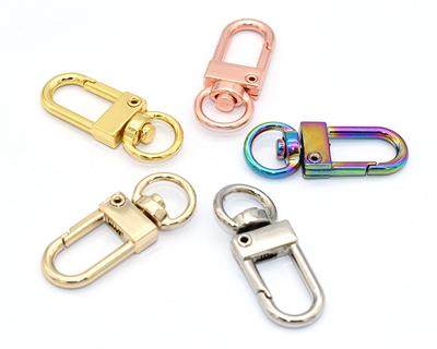 Rainbow Swivel Snap Hook Pet Spring Snap Hook Clasp Rainbow