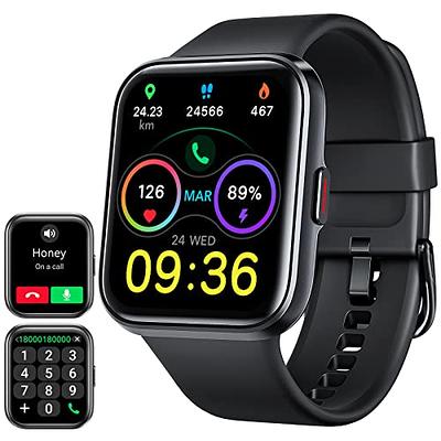 Smart Watch for Women(Answer/Make Call), Alexa Built-in 1.8 Touch Screen  Fitness Watch with SpO2 Heart Rate Sleep Monitor, 100 Sports IP68  Waterproof