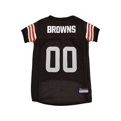 PETS FIRST NFL Dog Cat Jersey, Cleveland Browns, Large