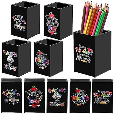 Crayon Teacher Pen Set of 10 Refillable Gel Pens. TEACHER  Appreciationteacher Pen Bundle. 