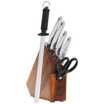 Winston Porter Stainless Steel Serrated Steak Knife Set Dishwasher Safe