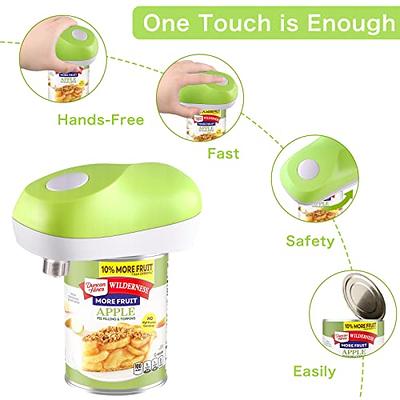 Electric Can Opener,Automatic Can Opener One Touch Switch Safe No