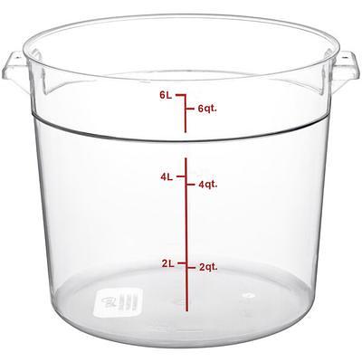 Cambro 50MCCW441 Camwear 1 Pint Purple Allergen-Free Polycarbonate  Measuring Cup