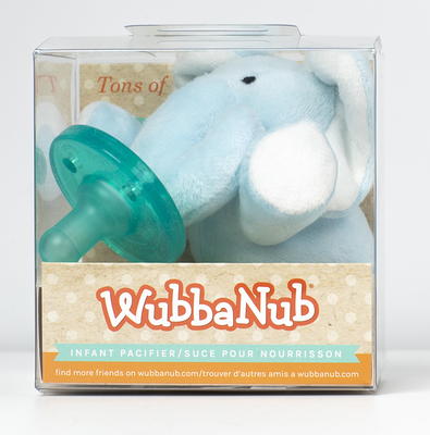 Wubbanub Blue Elephant Infant Plush