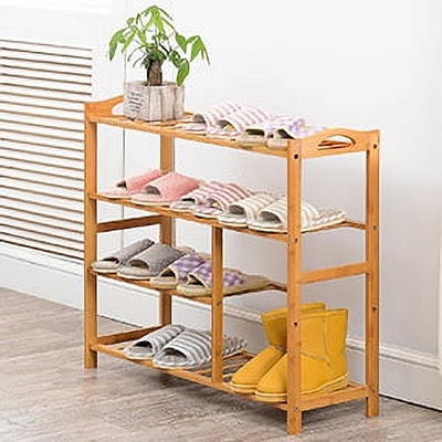 ANBAZAR Old Pine Entryway Wood Storage Bench Shoe Rack 39L x 14W x 19.8H  with Cushioned Seat, 2 Drawers and Bottom Shelf 01548ANNA-D - The Home Depot