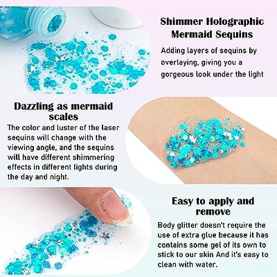 Beavorty 5pcs High Gloss Dusting Face Highlighter Face Glitter