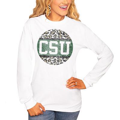 Gameday Couture Colorado State Rams Women's It's A Win Vintage Vibe Long Sleeve T-Shirt - White