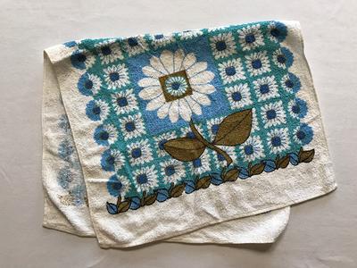 Retro Blue - Kitchen Dish Towel & Hand towel