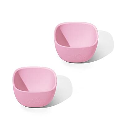 Avanchy® Silicone Baby Bowls MINI Prep Bowl Set for Babies Kids Toddler for  Feeding Food 4 oz, Pink 2 Pack - Yahoo Shopping