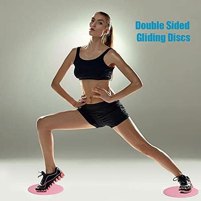  Hurdilen Core Sliders, Exercise Gliding Discs Dual