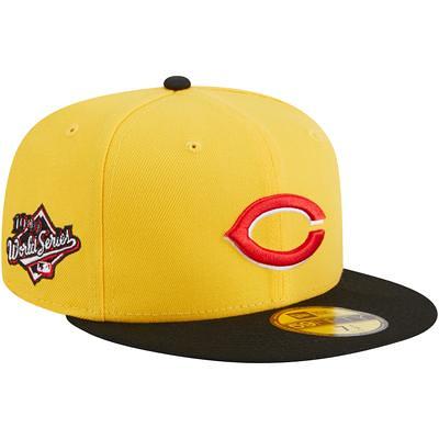 Men's New Era Yellow/Black Houston Astros Grilled 59FIFTY Fitted