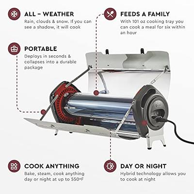 gosun solar cooker makes gourmet meals in 20 minutes