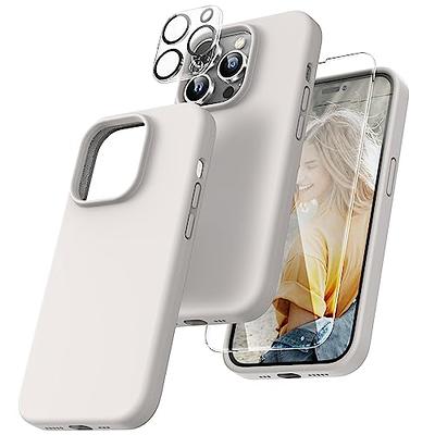 JETech Case for iPhone 15 Pro 6.1-Inch (NOT for iPhone 15 Pro Max  6.7-Inch), Non-Yellowing Shockproof Phone Bumper Cover, Anti-Scratch Clear  Back (Clear) 