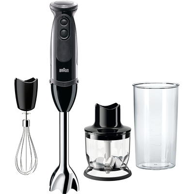 Galanz 4-in-1 Retro Immersion Hand Blender with Whisk & Chopper