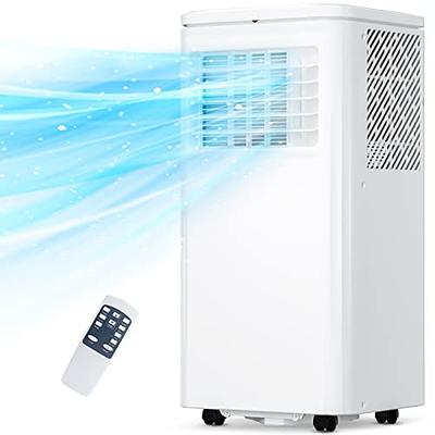 HOMCOM 10000 BTU Mobile Portable Air Conditioner with Cooling,  Dehumidifier, Ventilating, Remote Control, 24-Hour Timer, Portable AC Unit  for Bedroom