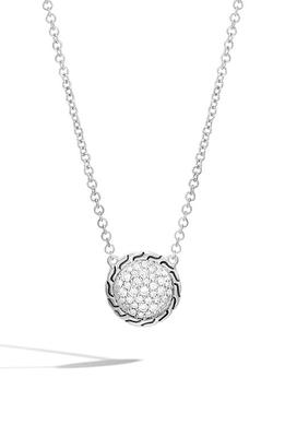 LAGOS Beloved Lock Pendant Necklace w/ Ball Chain