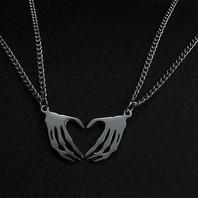 Stainless Steel Love Promise Jewelry Set | Necklaces Couples Love Stainless  Steel - Necklace - Aliexpress