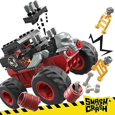 Mattel MEGA Hot Wheels Smash and Crash Gunkster Monster Truck Building Toy  with 1 Figure (84 Pieces)
