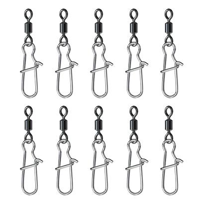 Zikablle 30pcs Quick Link Fishing Swivels Snap Fast Release Swivels Fishing  Tackle Swivels Saltwater Freshwater er Lure Jigs Line Connector (6#) -  Yahoo Shopping