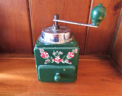 Vintage Manual Coffee Grinder Stainless Steel Manual Conical Burr