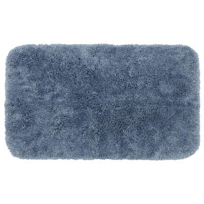 Clorox 17 x 36 Sky Blue Cushioned Bath Mat