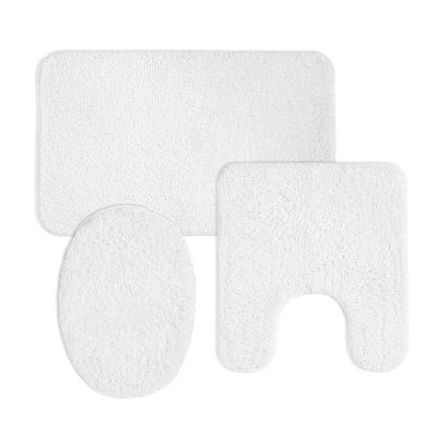 Mainstays Basic 3 Piece Polyester Bath Rug Set, 20 x 32 Rug