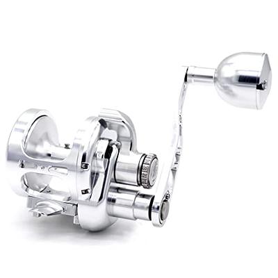 CAMEKOON Conventional Reels Saltwater Trolling Fishing, Up to 66Lbs Carbon  Drag, 4.6 inch Long Power Handle, Adjustable Strike Button, Lever Drag  Casting Reel - Yahoo Shopping