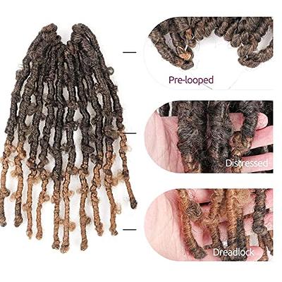  TOYOTRESS Butterfly Locs Crochet Hair - 10 Inch 8