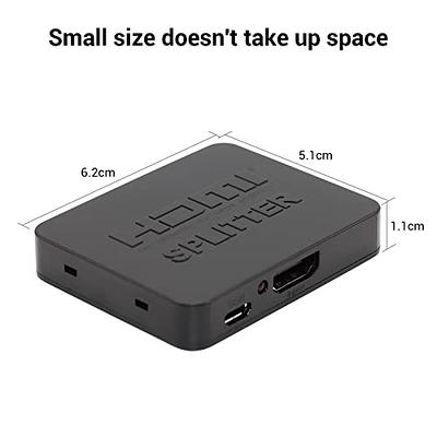  1x3 HDMI Splitter, 1 in 3 Out HDMI Splitter Audio