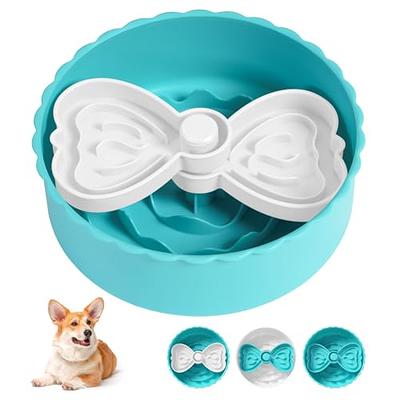 Puzzle Feeder Slow Feeder Dog Bowl, Dog Bowl for Dry, Wet, and Raw Food,  9.8 Inches Dog Food Puzzle Makes Mealtime Fun and Healthy, Dog Puzzle for  All