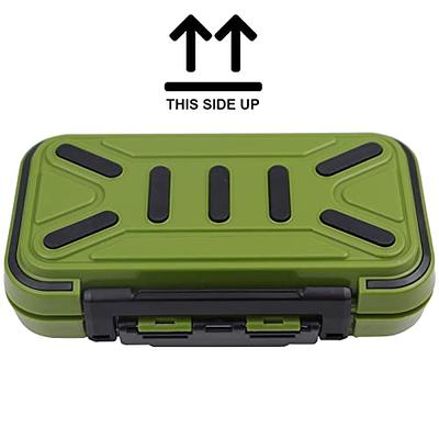 KEESHINE Mini Fishing Lure Box, Floating Storage Box, Double-Sided Small  Fishing Box with Adjustable Dividers Organizer Making Kit Container for Lure  Hook Beads Earring Tool (Green) - Yahoo Shopping