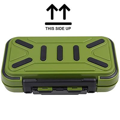 KEESHINE Mini Fishing Lure Box, Floating Storage Box, Double-Sided Small Fishing  Box with Adjustable Dividers Organizer Making Kit Container for Lure Hook  Beads Earring Tool (Green) - Yahoo Shopping