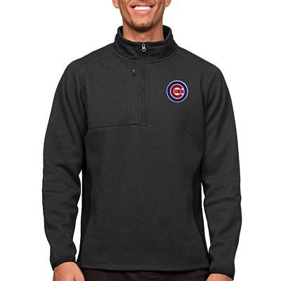 Antigua Men's Chicago Cubs Black Protect Jacket